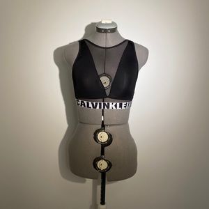 Calvin Klein Fashion Mesh Sports Bra